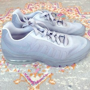 Nike Air Max Invigor Nylon Trainers AH5261-001 Grey/Pink Vapor size UK6/US 6.5